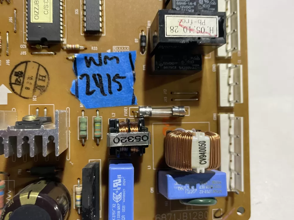 LG 6871JB1280P 6871JB1280C Refrigerator Control Board AZ143668 | Wm2415