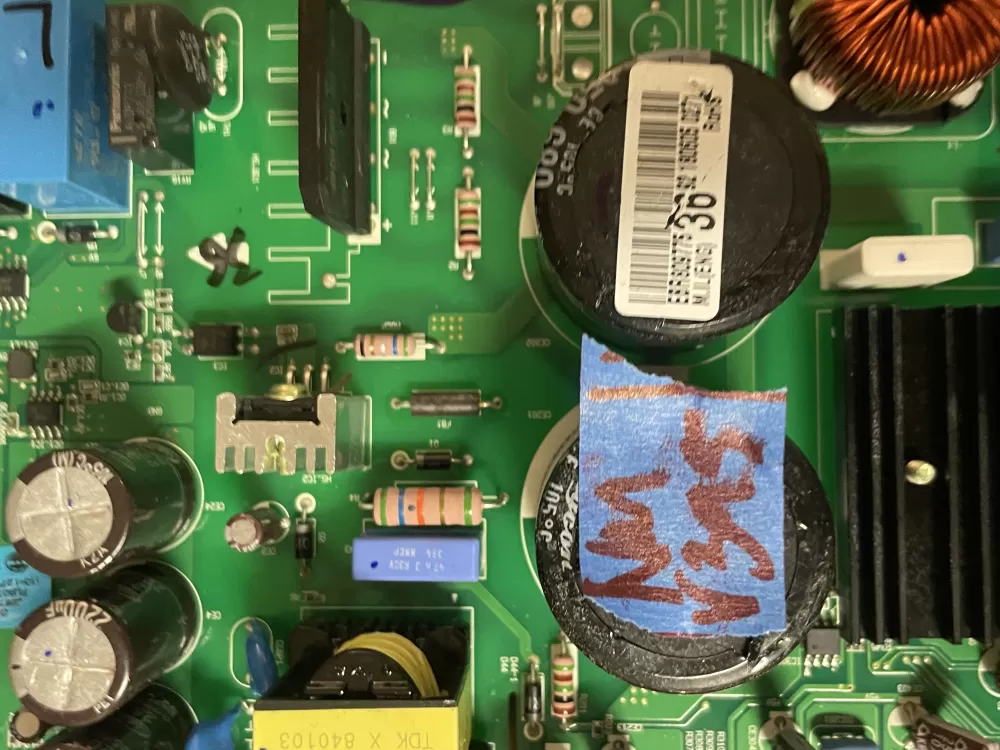 LG EBR80977536 Refrigerator Control Board AZ39849 | Wmv395