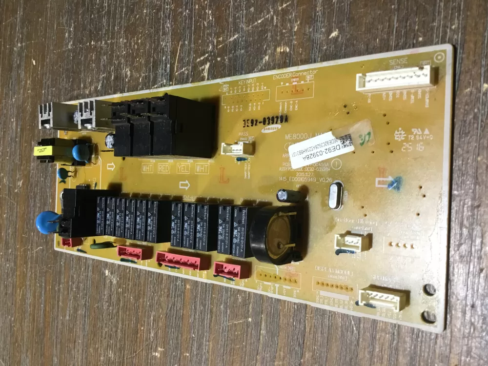Samsung DE92-03928A Microwave Control Board Panel
