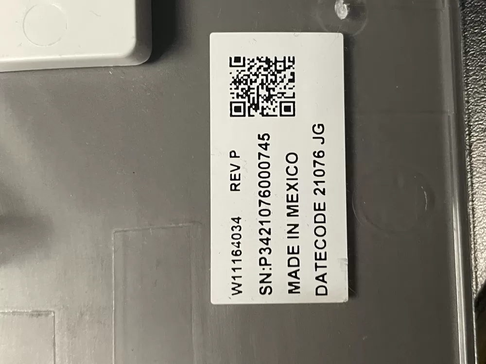 Whirlpool W11419059 W11164034 Dryer Control PanelAZ14859 | V204