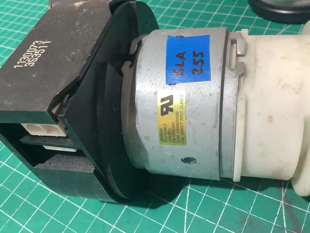 Frigidaire 154793001 154793001M 154828601 154828601M 5304526748 A18929801 154853801 Dishwasher Circulation Pump Motor