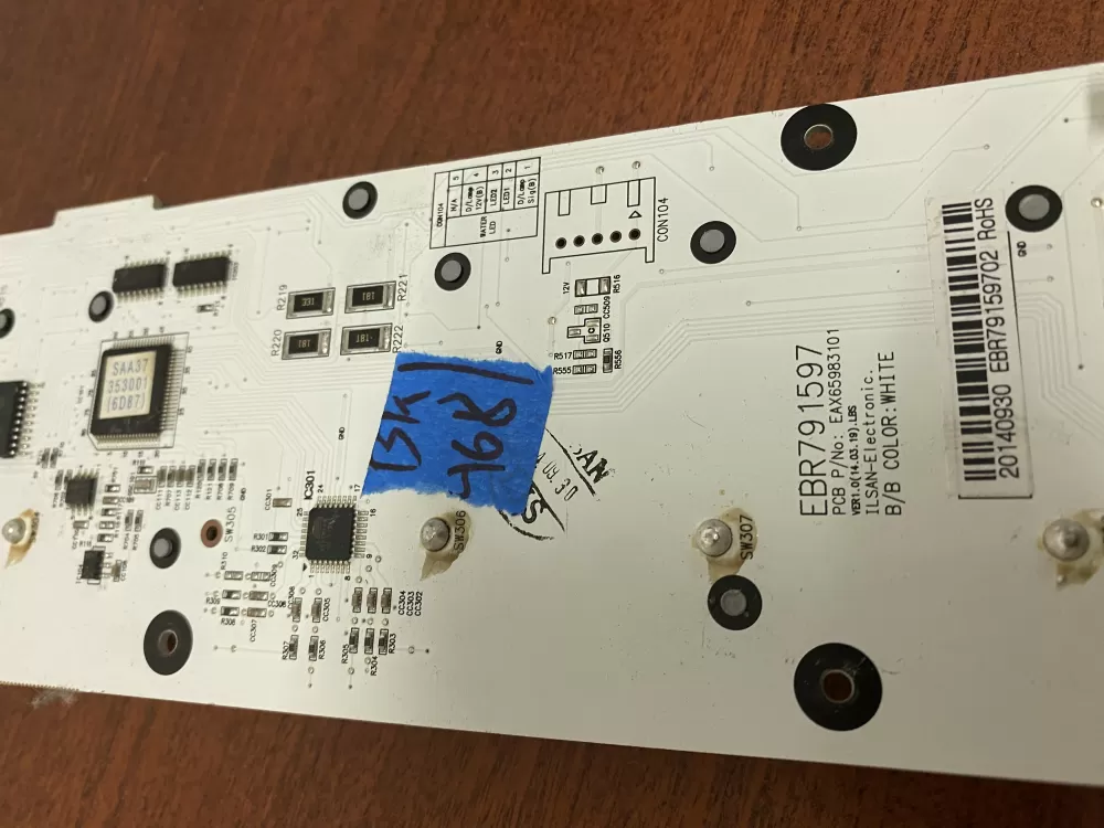 LG EBR79159702 KENMORE Refrigerator Control Board Dispenser AZ35737 | BK468