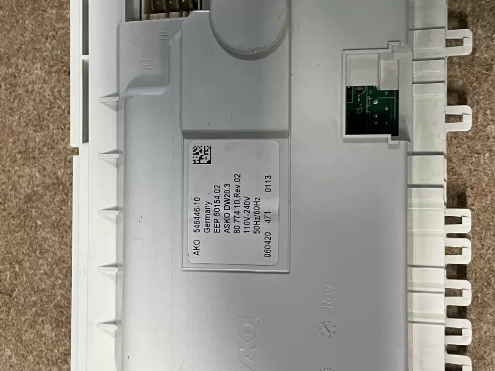 OEM Asko Viking Dishwasher DW20.3 main control board 445820 AZ16968 | KM1495