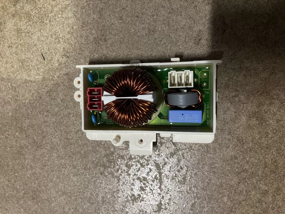 LG  Kenmore 5251356 2226388 6201EC1006A 6201EC1006E 6201EC1006H 6201EC1006L 6201EC1006Q 6201EC1006U 6201EC1006W 6201EC1006Z 6201EN1005A 6201EC1006T PS3528920 Washer Control Board Noise Filter