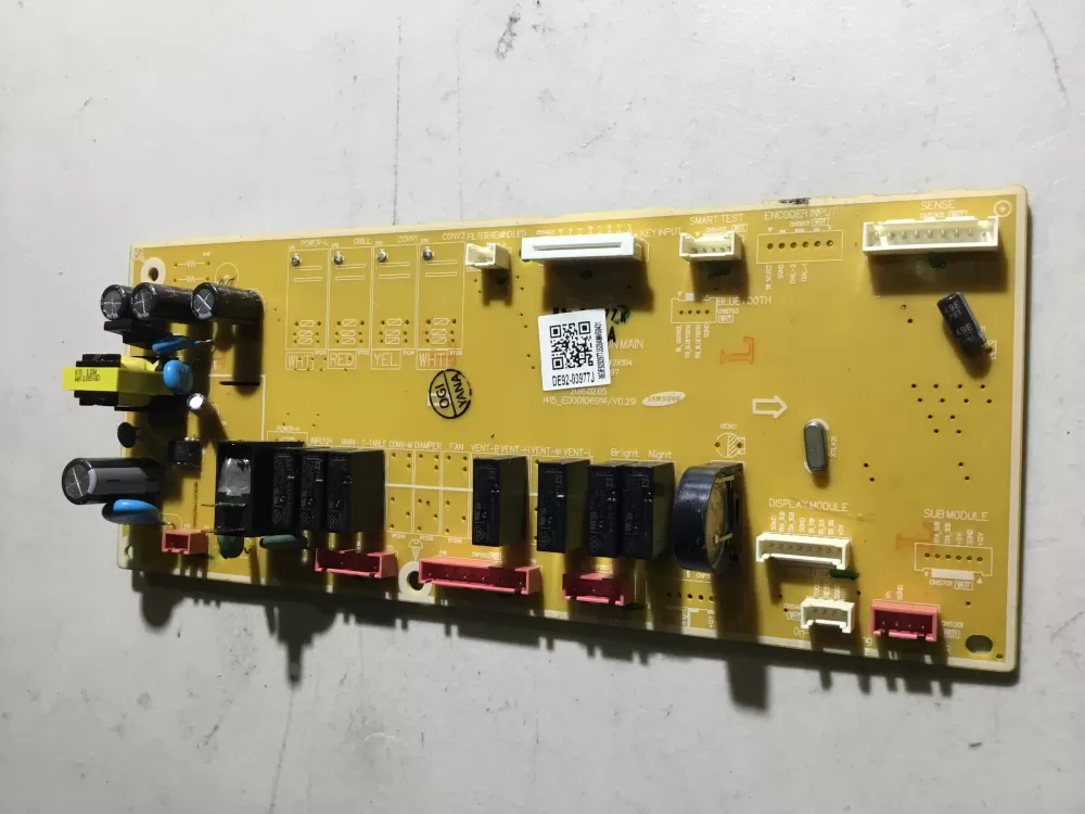 Samsung DE92-03977J Microwave Control Board AZ41496 | NR1717