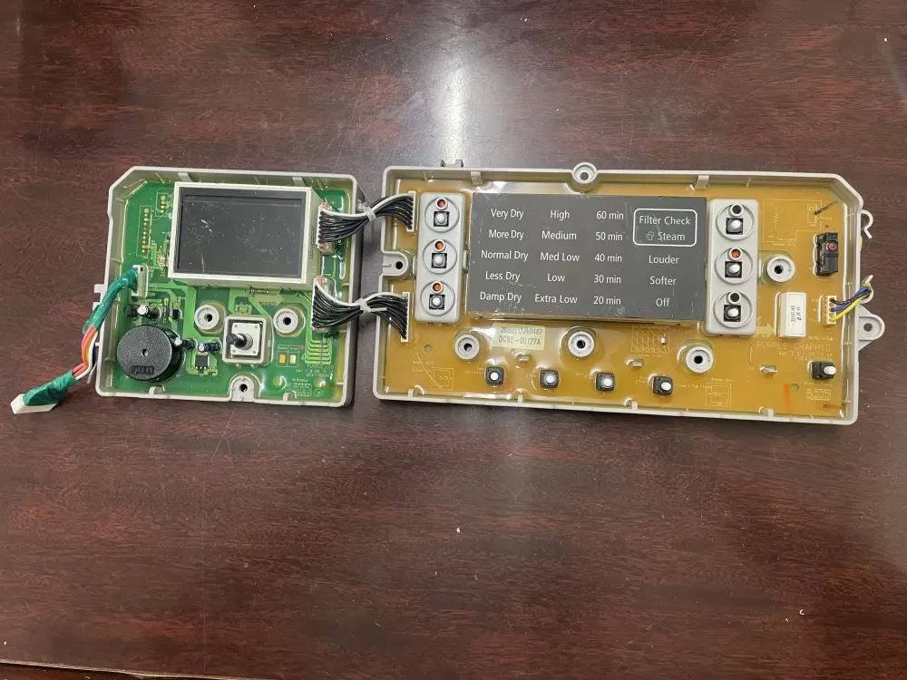 Samsung DC92 00127A Dryer Control Board AZ30586 | KM353