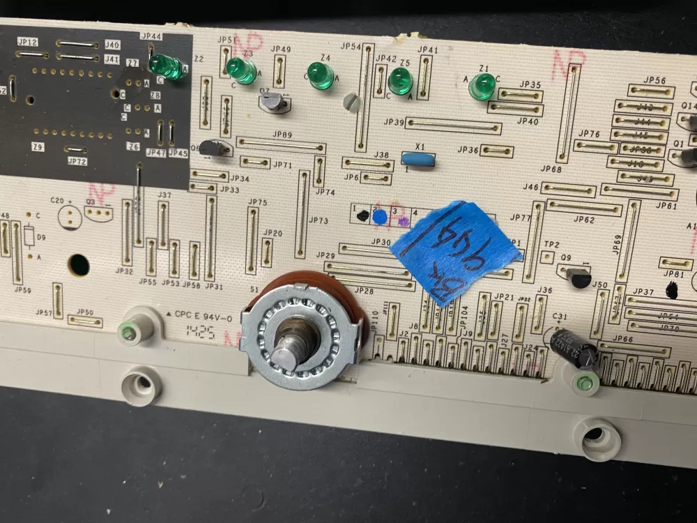 GE 175D5261G040 EBX1129P004 WH12X10614 Washer Control Board AZ19847 | BK944