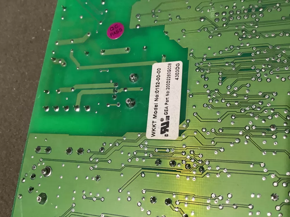 GE 200D2260G008 AP7188100 Refrigerator Control Board AZ113228 | NR2124