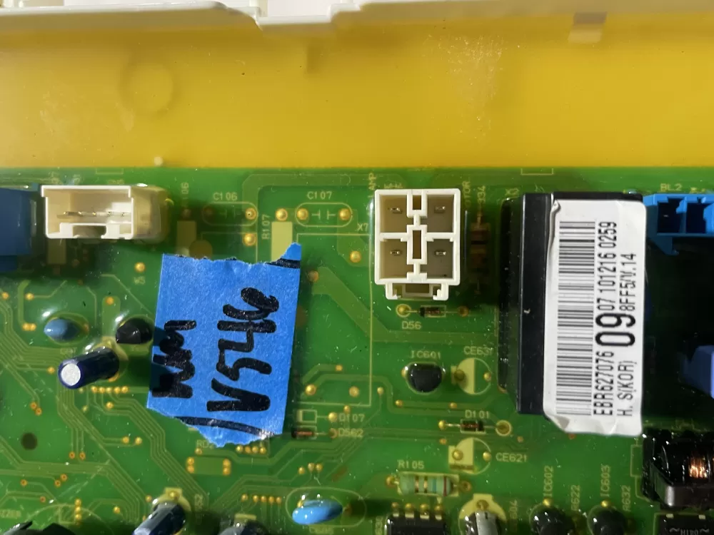 LG EBR62707609 EAX61170502 EBR62707611 Dryer Control Board AZ145110 | Wmv546