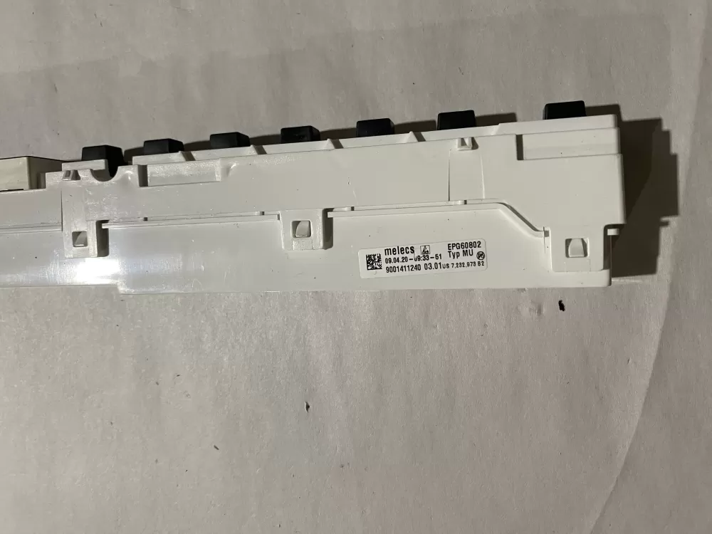 00775803 - Bosch Control Panel and board 11019860 9001411240 AZ204683 | BKV908