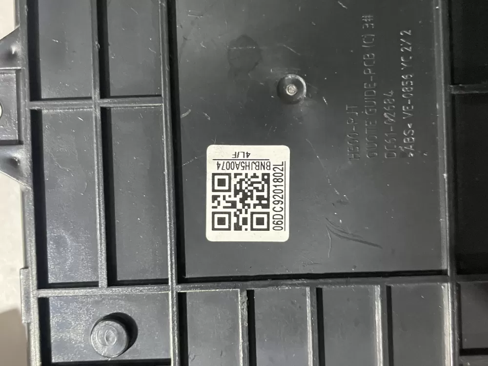 Samsung DC92-01802L Washer Control Board UI Display PCB AZ192521 | Wmv861