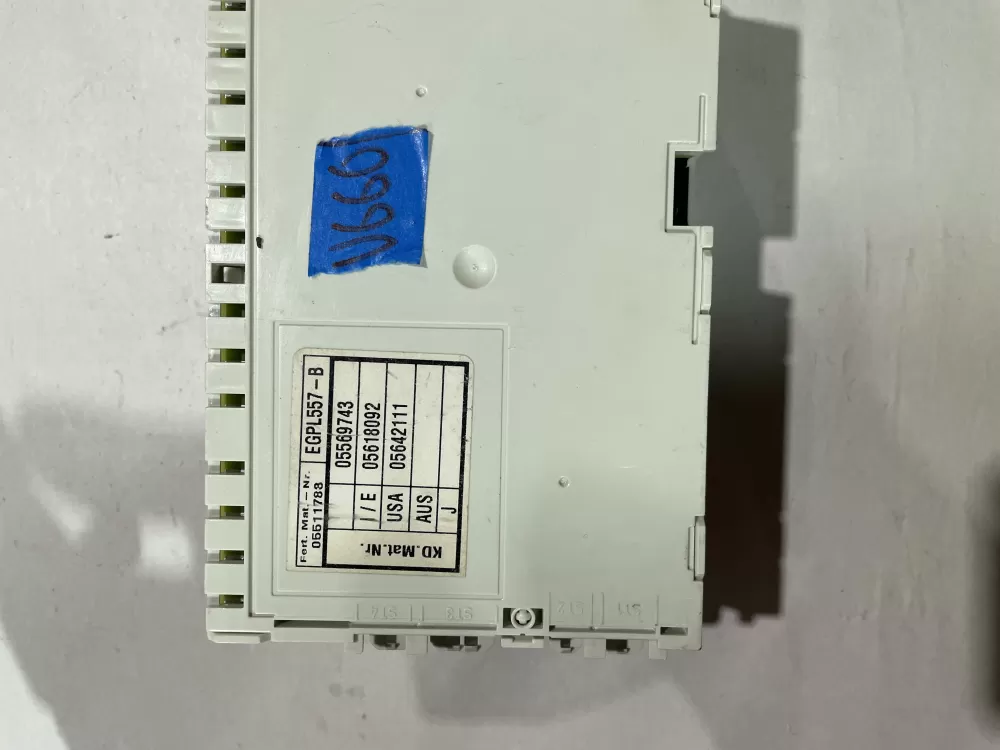 Miele Dishwasher Control Board 05511783 AZ175459 | KMV660