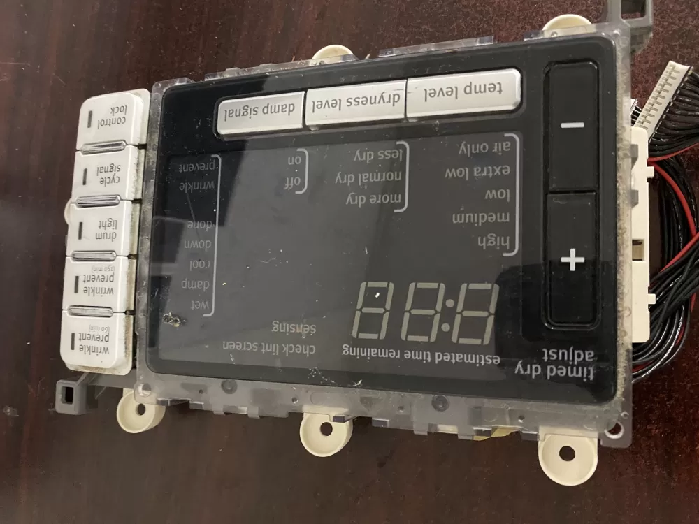 Whirlpool W10389292 Dryer User Interface Display Control Board