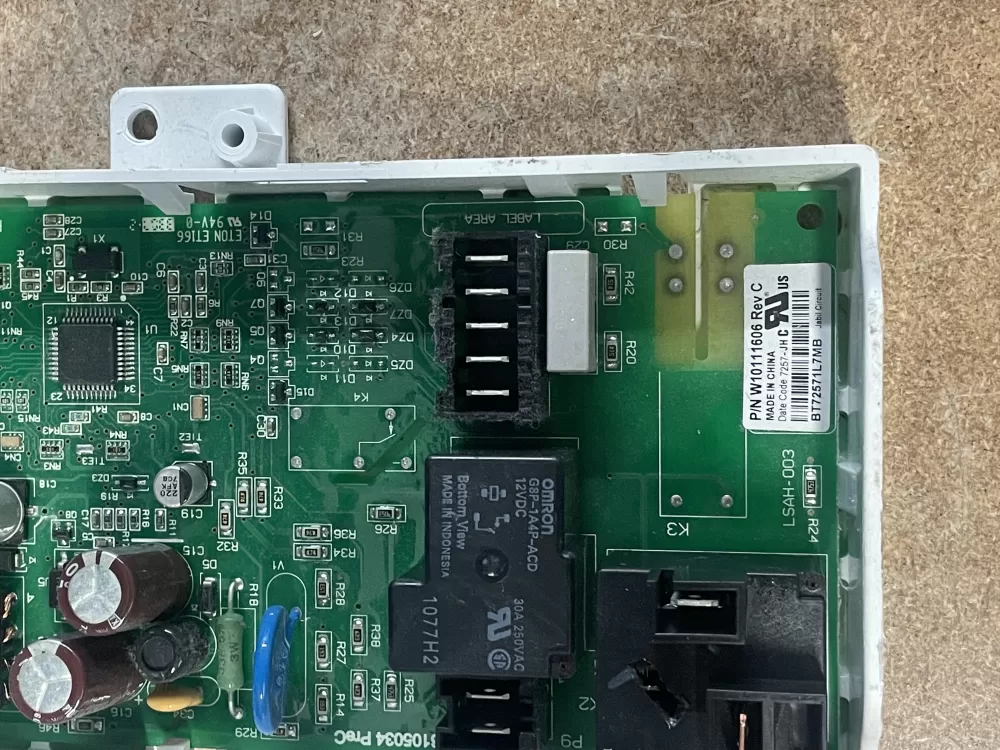 Whirlpool Maytag Kenmore W10111606 6105034 Dryer Control Board AZ23012 | KM1647