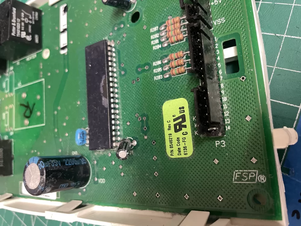 Whirlpool Kenmore WP8546219 3980062 A Dryer Control Board AZ211794 | Wm841