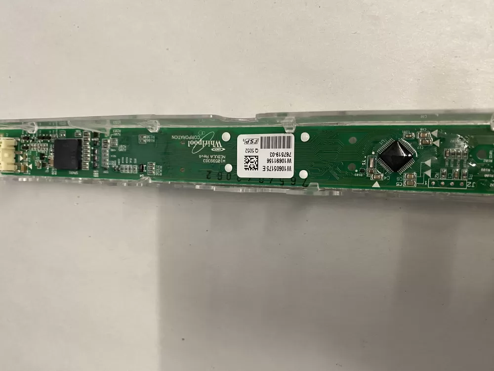 W10605175 Dishwasher Control Board User Interface W10620167 AZ214464 | BK1853
