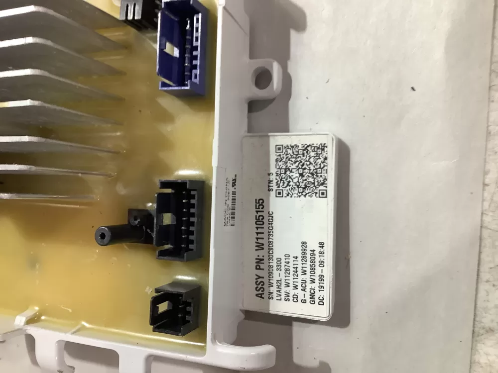 Whirlpool Maytag W11030478 W11105155 Washer Control Board AZ188662 | ZCV868
