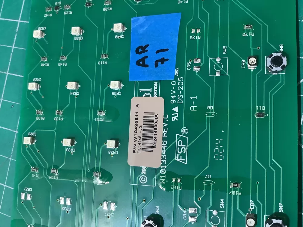 Maytag Whirlpool W10426811 Washer Control Board AZ193557 | AR71