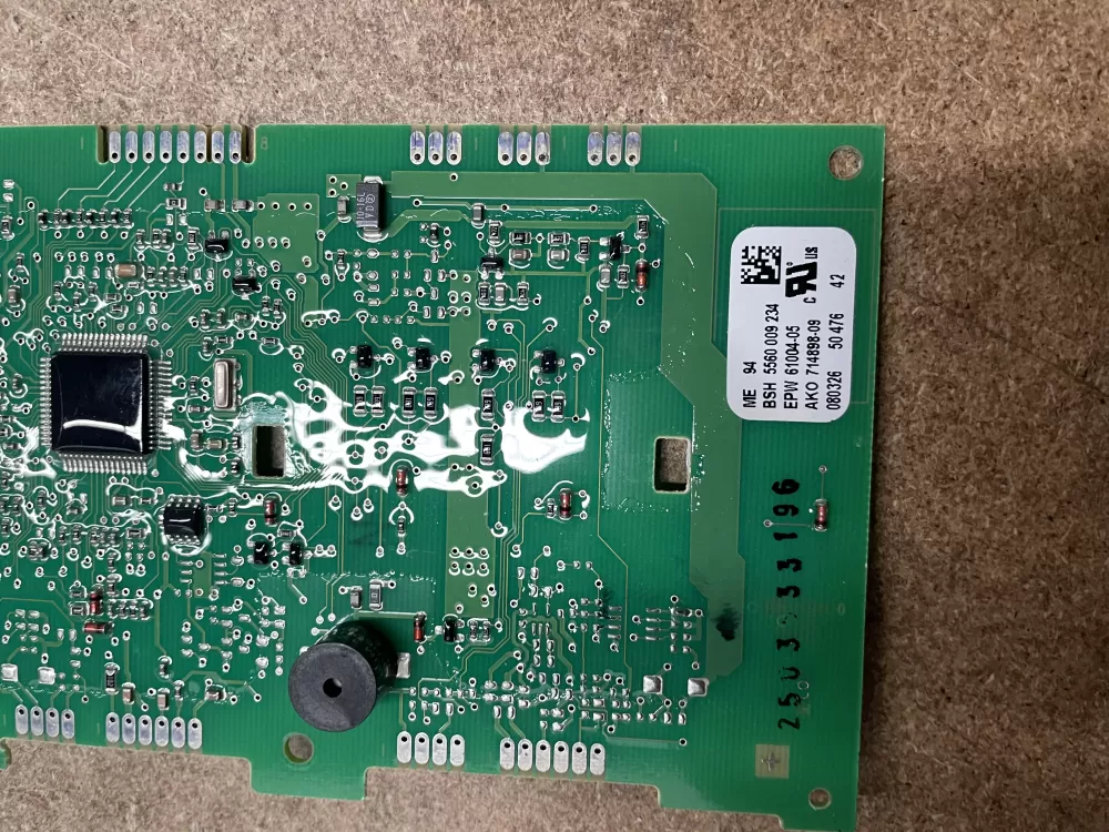  Bosch 5560 009 234 Washer Control Board AZ20760 | KMV182