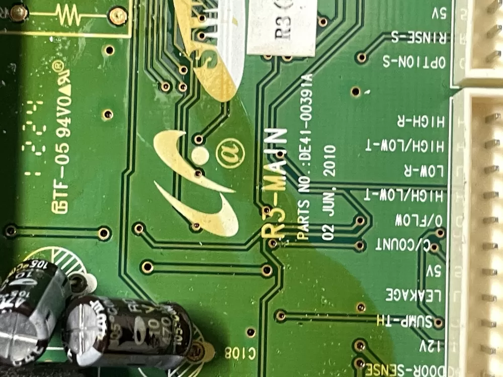 Samsung DE41-00391A Dishwasher Control Board AZ14129 | V27