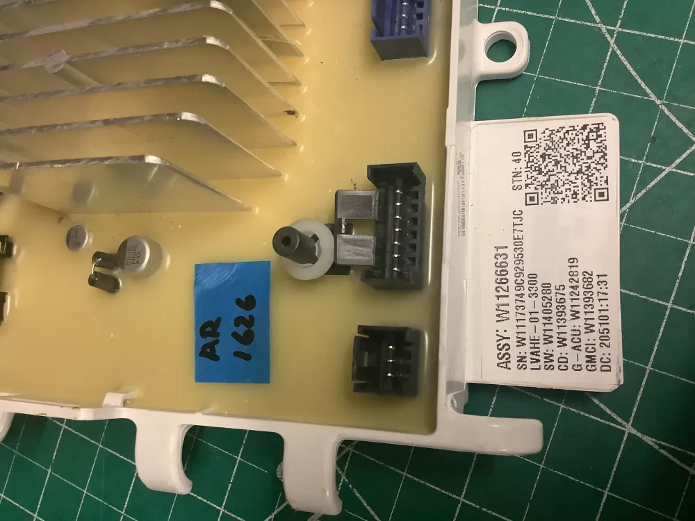 Whirlpool W11173230 W11209420 W11266631 Washer Control Board AZ209695 | AR1626