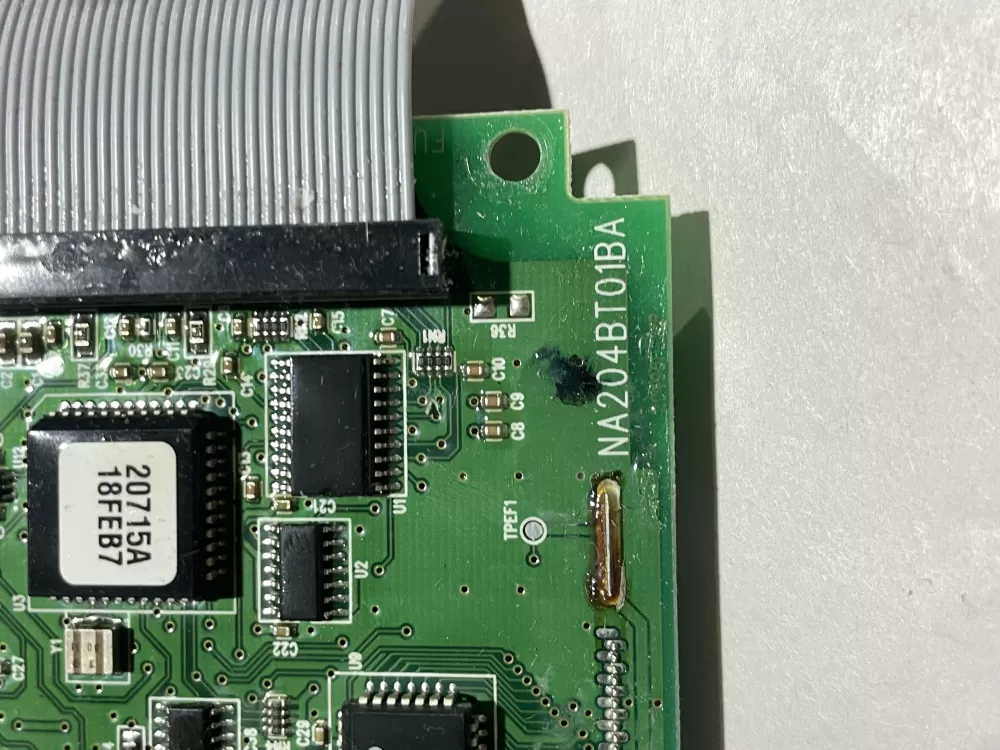 GE NA204BT01BA Oven Control Board Display AZ137747 | Wm2197