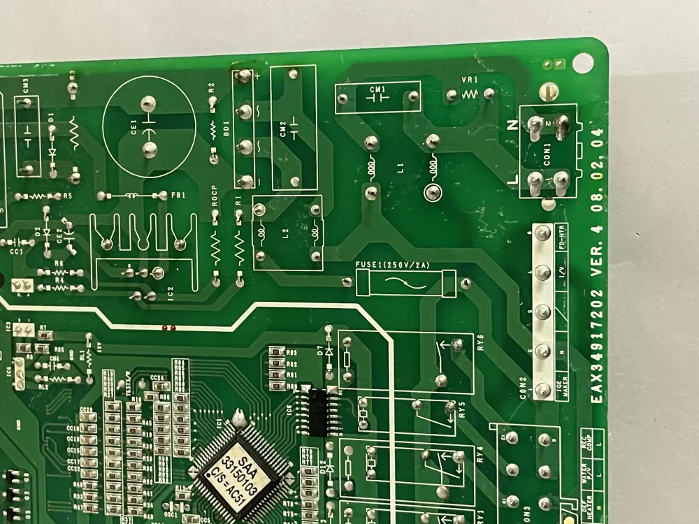 LG Kenmore EBR34917109 Refrigerator Control Board AZ120052 | KM738