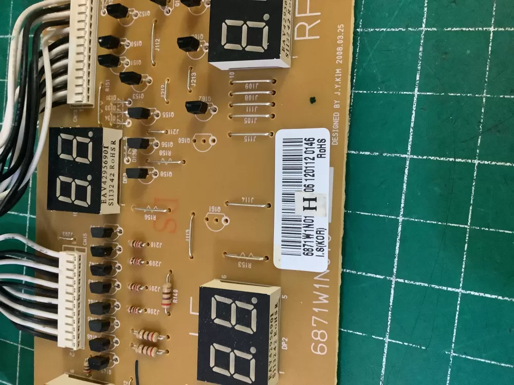 LG 6871W1N009A Range Oven Control Board AZ198654 | NR2765