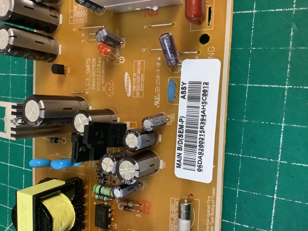 Samsung DA92-00215R Refrigerator Inverter Control Board AZ227967 | NR508