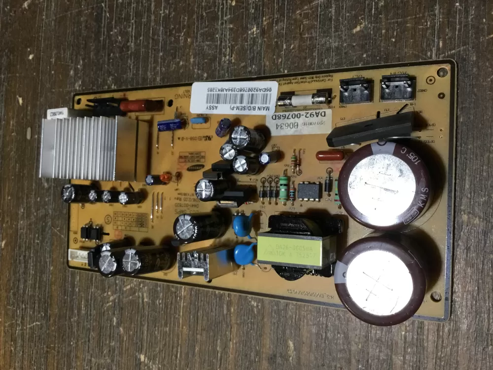 Samsung DA92-00768D Refrigerator Control Board Inverter