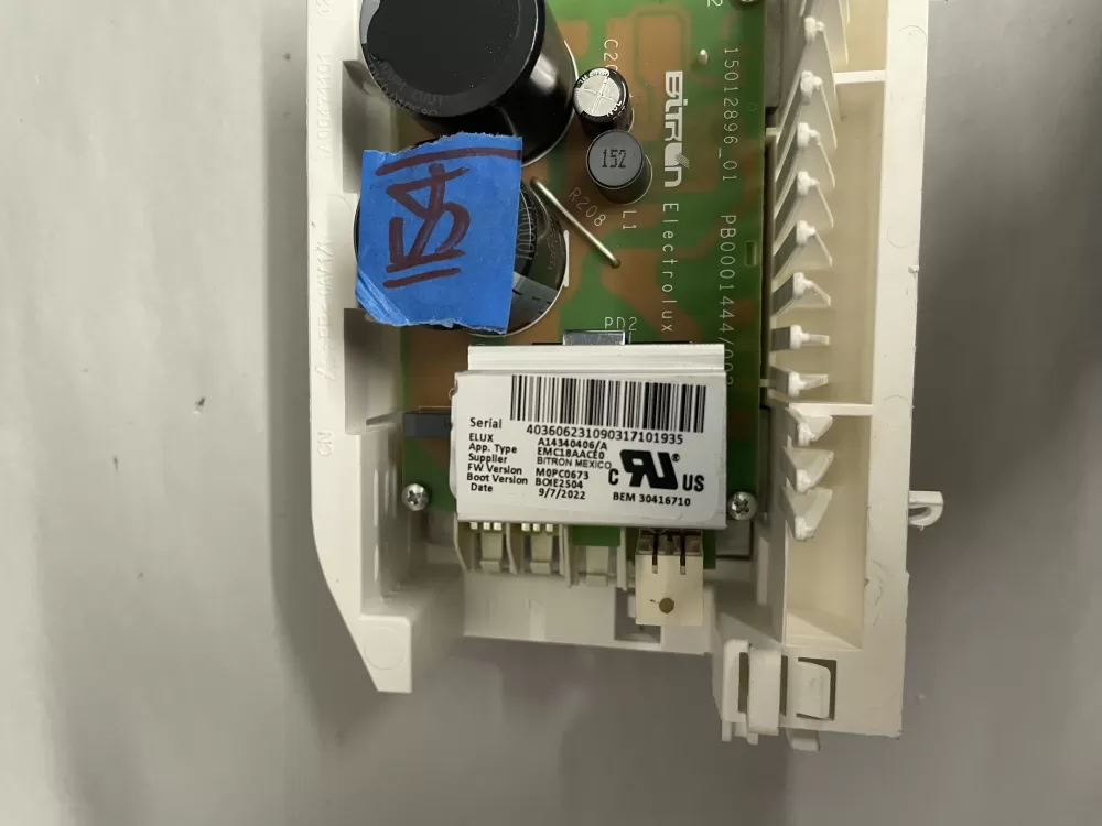 Electrolux A14340406/A Washer Control Board AZ208524 | KM1154