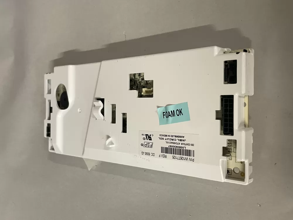 Whirlpool  KitchenAid  Roper  Estate W10677105 WPW10677105 PS11757084 Refrigerator Control Board