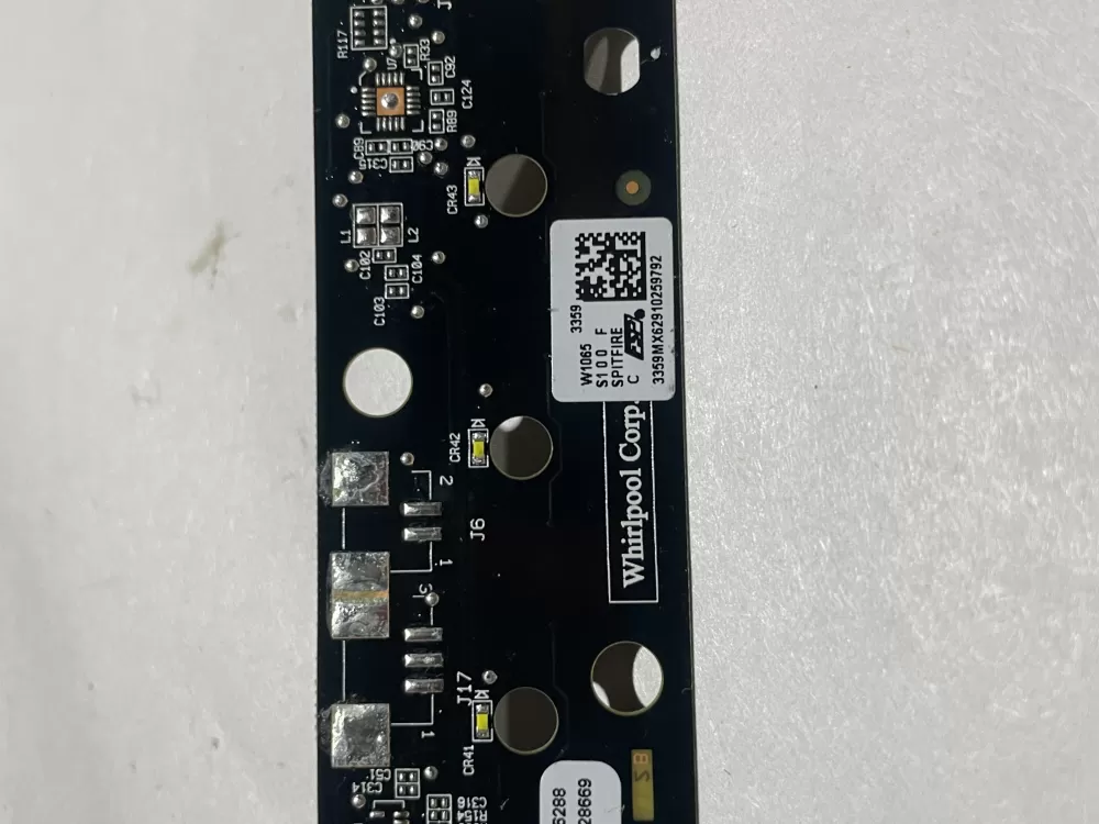 Whirlpool W10653359 Dishwasher UI Display Control Board AZ138405 | Wmv739