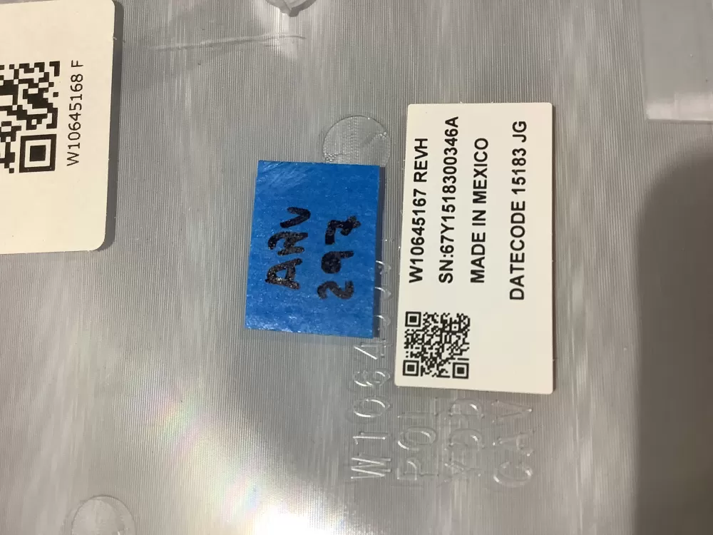 Kenmore W10793506 W10643944 Dryer Control Board Panel Console AZ193605 | ARV297