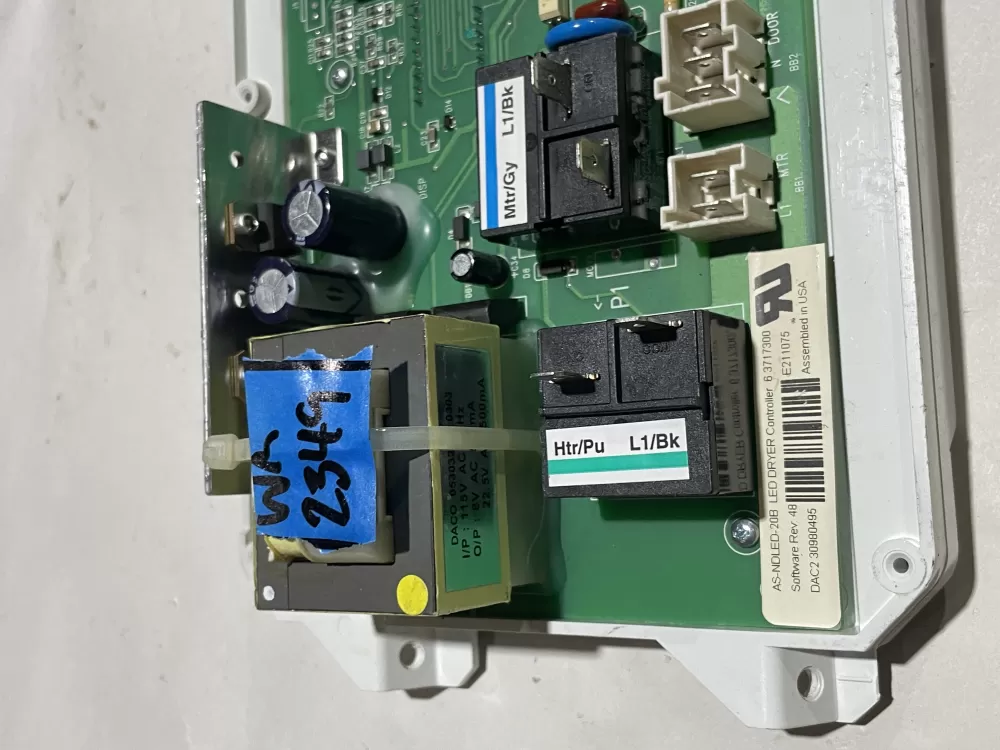 Whirlpool Maytag Dryer Control Board 6 3717300 63717300 AZ141421 | Wm2349