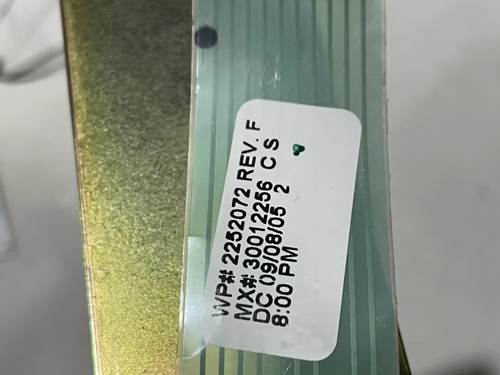 Kenmore Refrigerator Button Control Board # 2252072 Rev. F AZ185222 | Wm1879