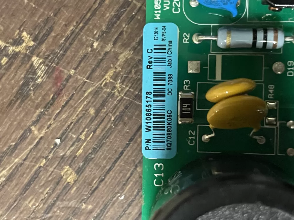 Whirlpool Maytag KitchenAid Refrigerator Control Board Power AZ41681 | Wm1724