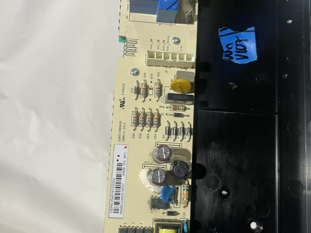 GE WE04X20528 WE04X20388 234D1615G002 Dryer Control Board AZ141222 | Wmv107