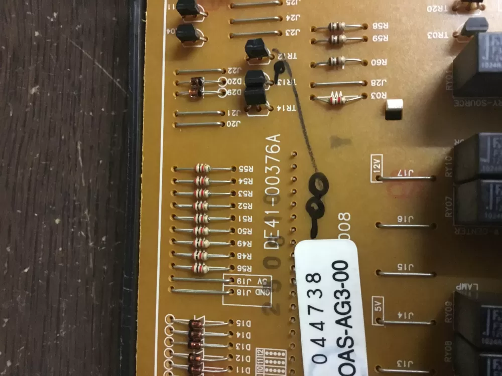 Samsung DE41 00376A Range Oven Control Board AZ23448 | NR112