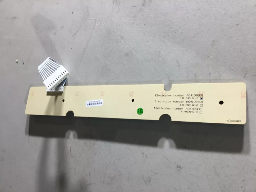 Frigidaire A04108901 Dishwasher Switch Board User Interface