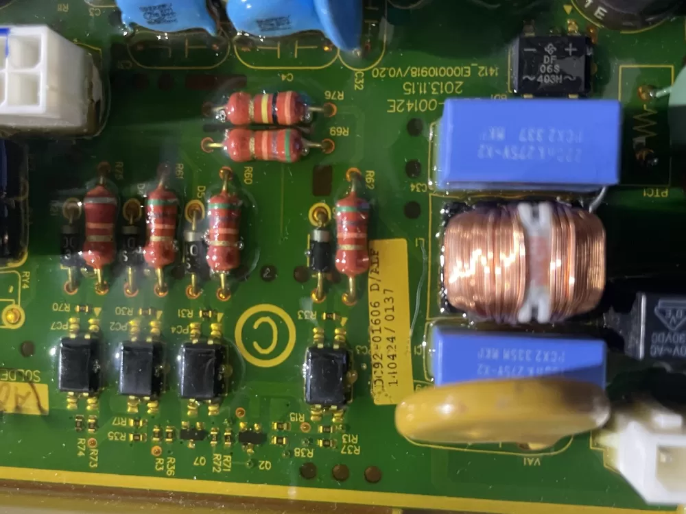 Samsung AP5916783 DC92-01606D PS9605952 Main Control Board AZ191071 | Wm703