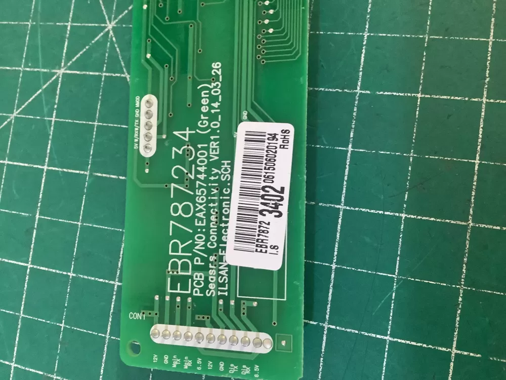 LG EBR78723402 Refrigerator User Interface Control Board AZ200455 | NR2795