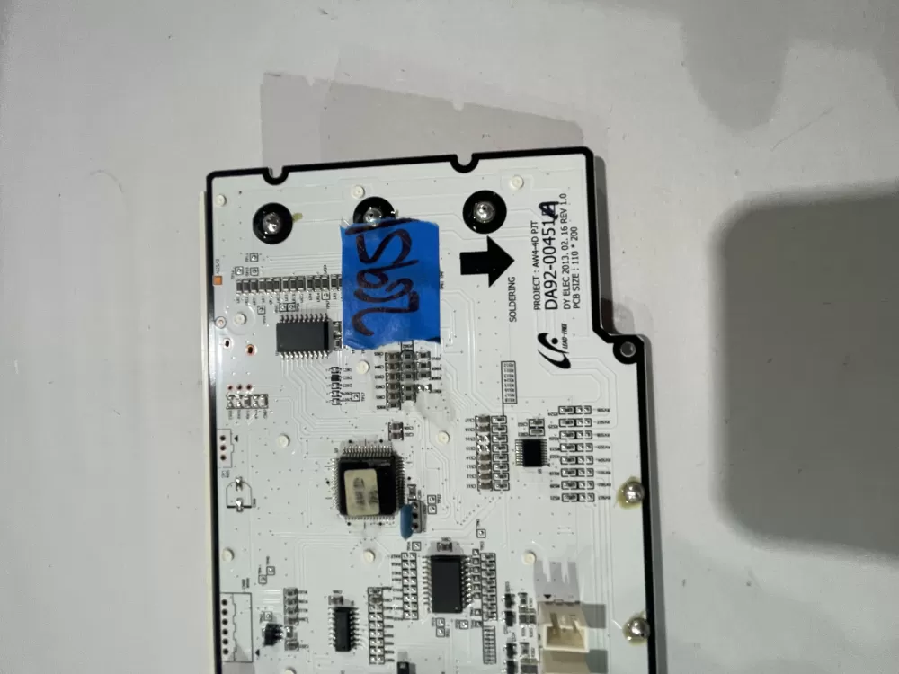 Samsung DA92 00451A Refrigerator Control Board Dispenser AZ182977 | KM2695
