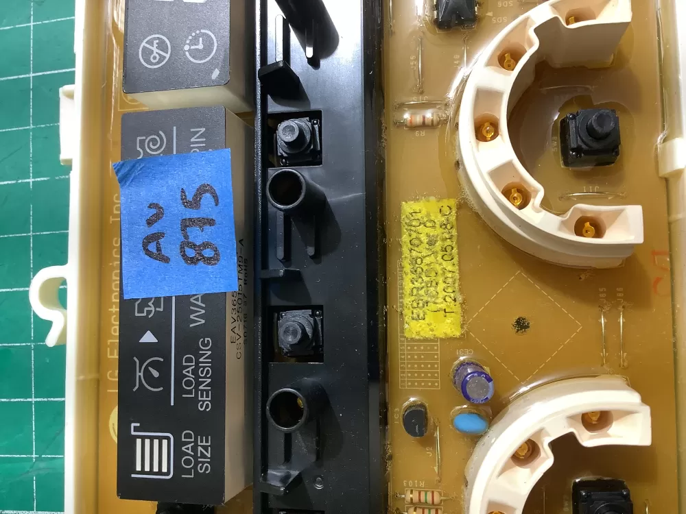 LG EAX36602101 EBR36870701 Washer Control Board AZ214064 | ARV875