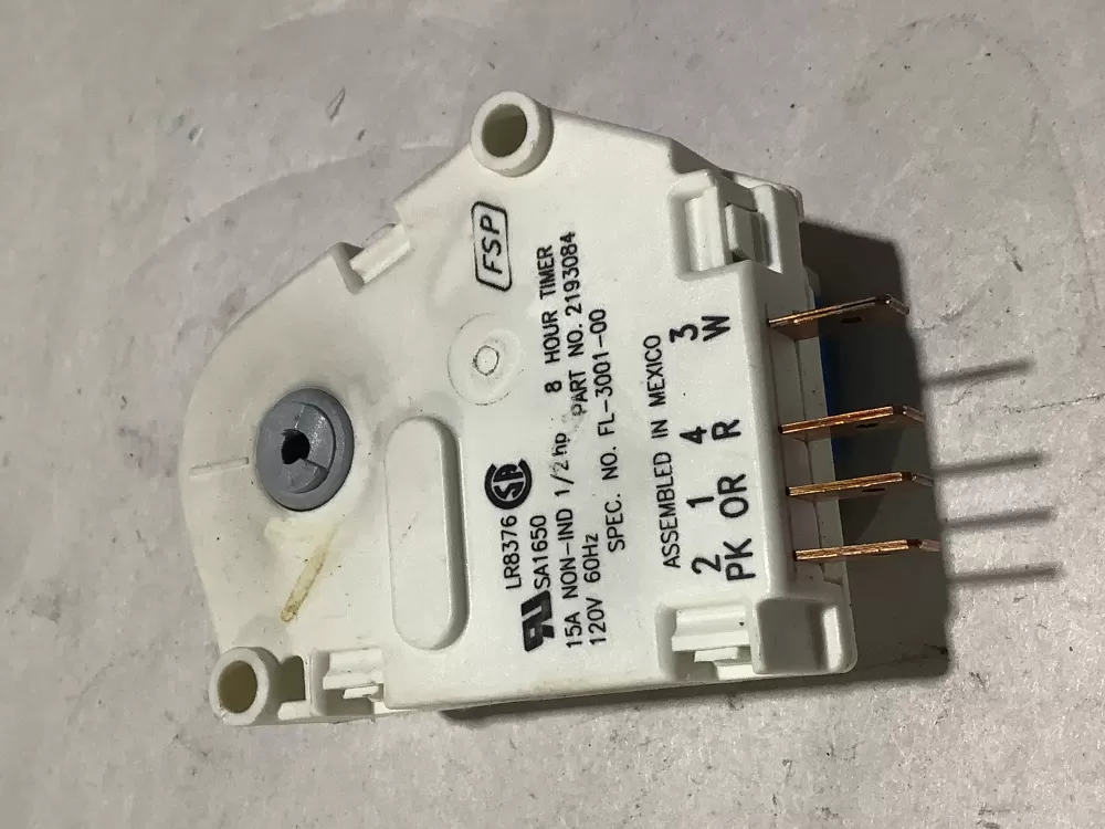 Whirlpool Kenmore W10822278 Refrigerator Defrost Timer AZ121296 | Sl213