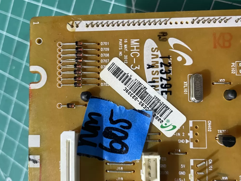 Samsung DE92 02329E Microwave Control Board Panel AZ193429 | Wm605