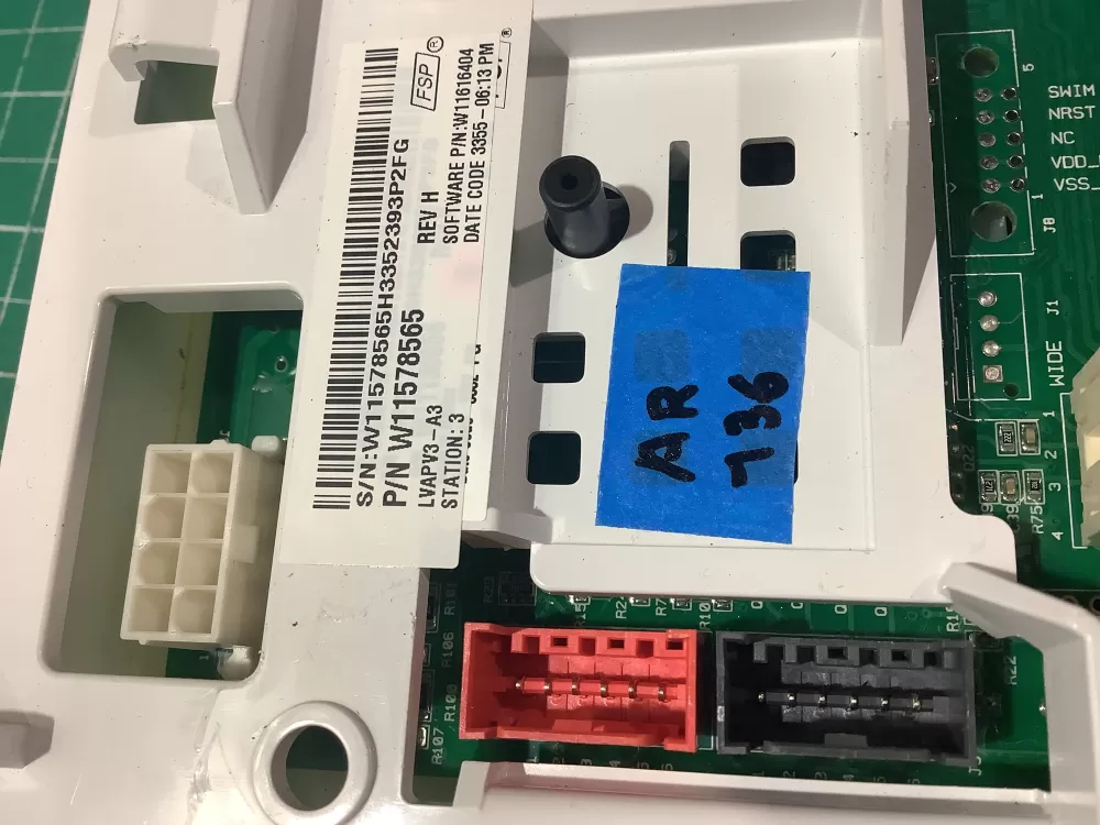 Whirlpool KitchenAid Roper W11578565 Washer Control Board AZ187663 | AR136
