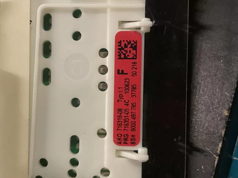 Bosch 716319 08 Dishwasher Control Board AZ27758 | WM116