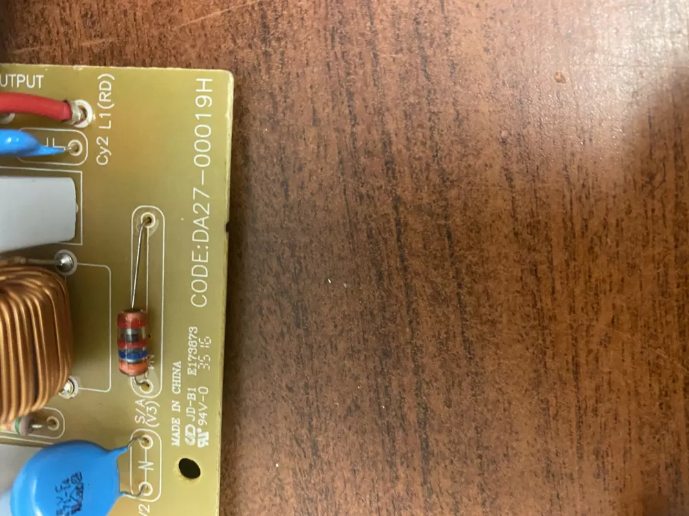 Kenmore DA27 00019H Refrigerator Control Board Noise Filter AZ42735 | BK1742