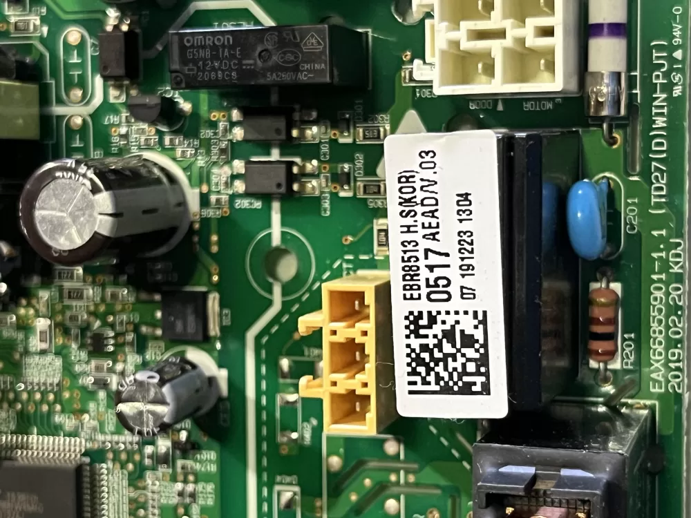 LG EBR85130517 Dryer Control Board AZ42237 | V418